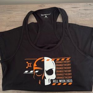 NEVER WORN Orangetheory Fitness Hell Week Racerback Top